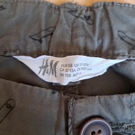 Chino kraťasy, h&m,158