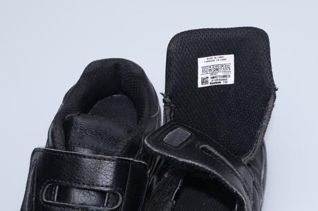 Detské čierne tenisky reebok č.28, vd -18,7 cm, reebok,28