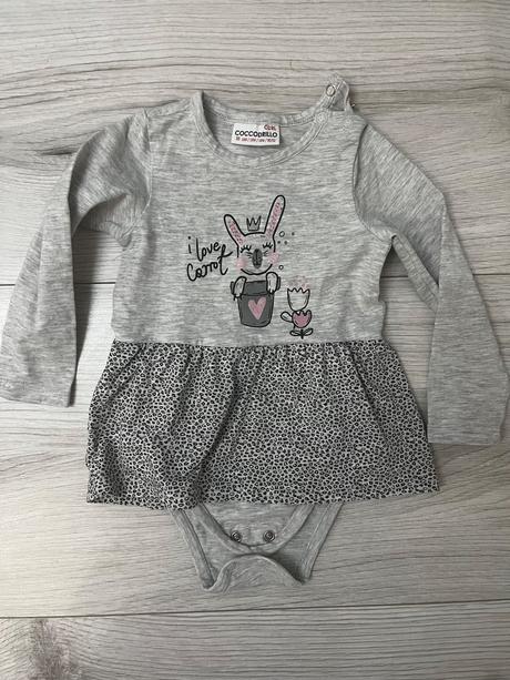 Balík neobyčajným body s dlhým rukavom, coccodrillo,86
