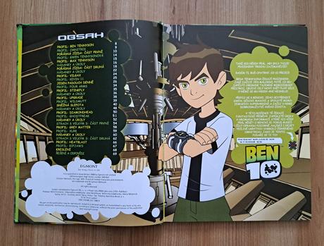 Kniha "ben 10 - knižka na celý rok 2011", 