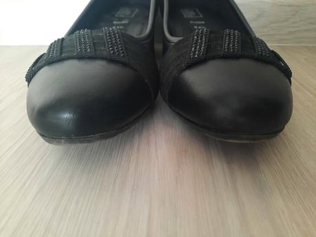 Kožené lodičky (vd 24,5 cm), deichmann,37