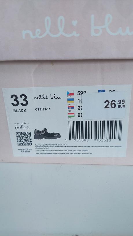 Lakové topánočky, nelli blu,33