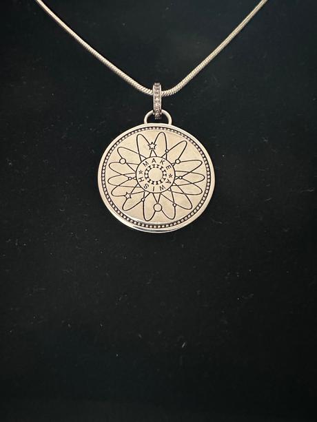 Strieborný prívesok medailón šťastia ts, 