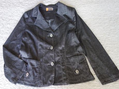 Dámske riflové sako mon cheri, veľ. l/xl, l