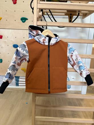 Softshell bunda kiwi 92/98, 92