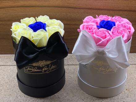 Box mydlových ruží,