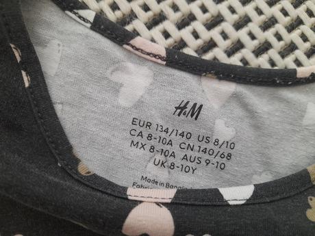 3x tričko h&m, h&m,134