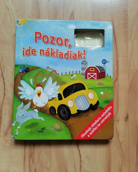 Pozor, ide nákladiak - kniha pre deti,