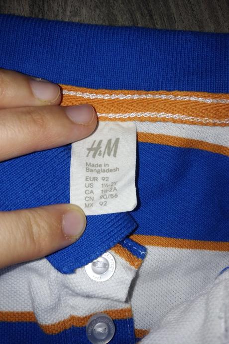 Letný overal- krátky rukav v.92, h&m,92