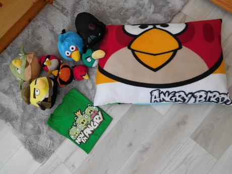 Angry birds  -  vankúš ,hračky, 
