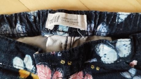 Nohavice, h&m,140