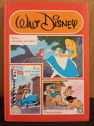 Walt disney - červená kniha 3v1, 