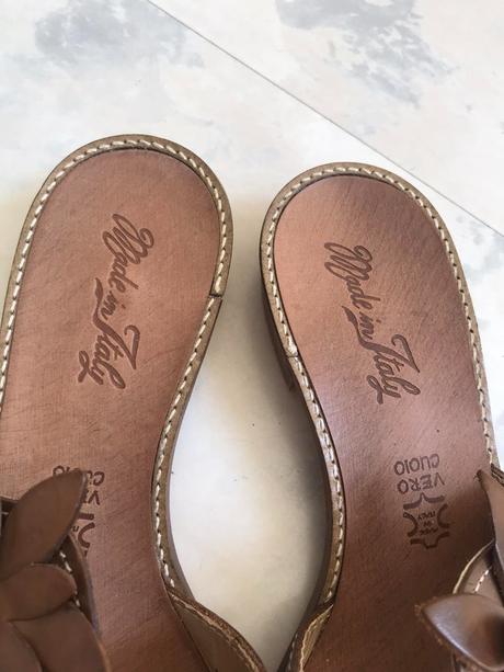 Luxusné celokožené šlapky, 38