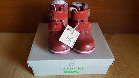 Nové kožené čižmy, lasocki,22