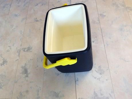 Malá prenosná chladnička na bicykel,