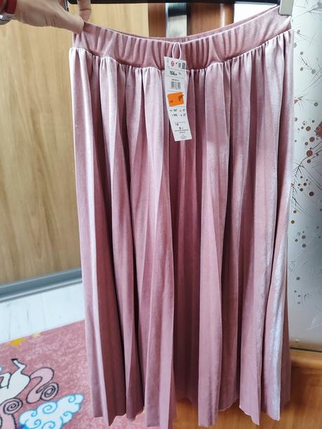 Nová semiš sukňa 164/ 14 r/ xs, 164