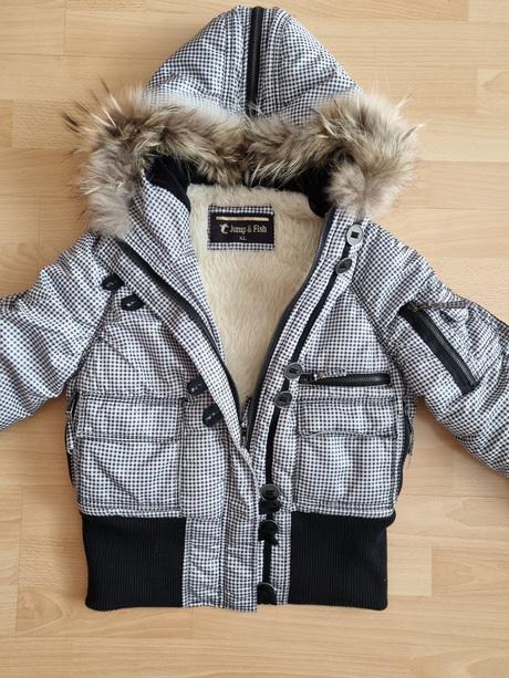 Dievčenská zimná bunda,veľ.s, s