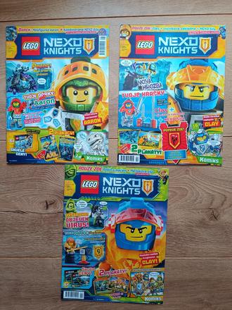Casopisy lego nexo knight, 