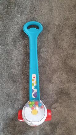 Fisher price veselý pachacz s farebnými loptičkami, 