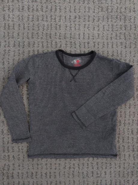 9 ks tričko s dlhým rukávom, 122