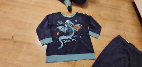 Pyzamo velurove, h&m,110