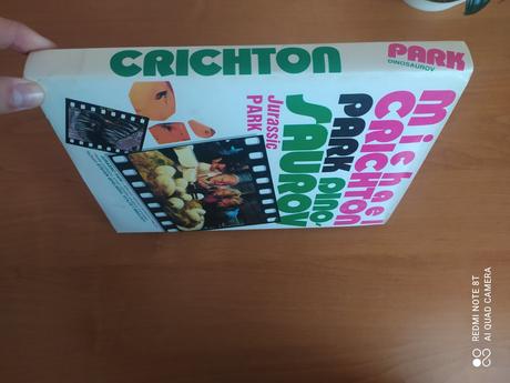 Jurassic park (jurský park) kniha podľa filmu, 