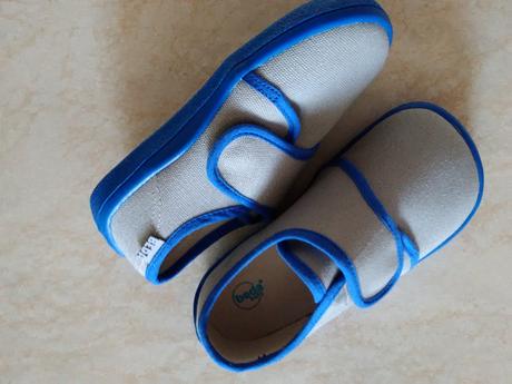 Detské textilné chlapčenské tenisky/platenky, beda,25 - 34