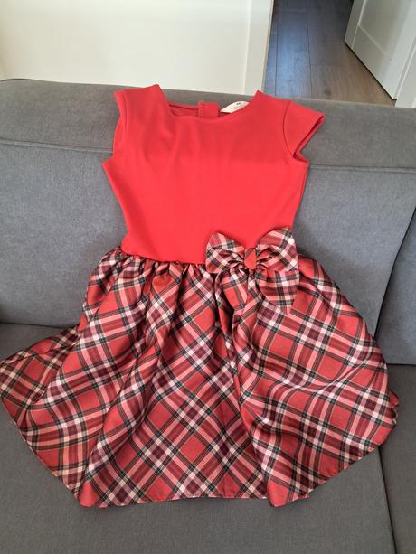 Vianocne saty, h&m,134