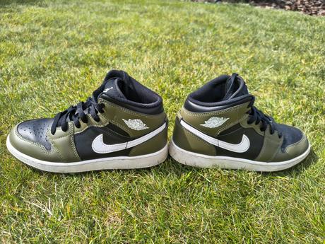 Detské tenisky air jordan 1- mid, veľ. 37,5, air jordan,37