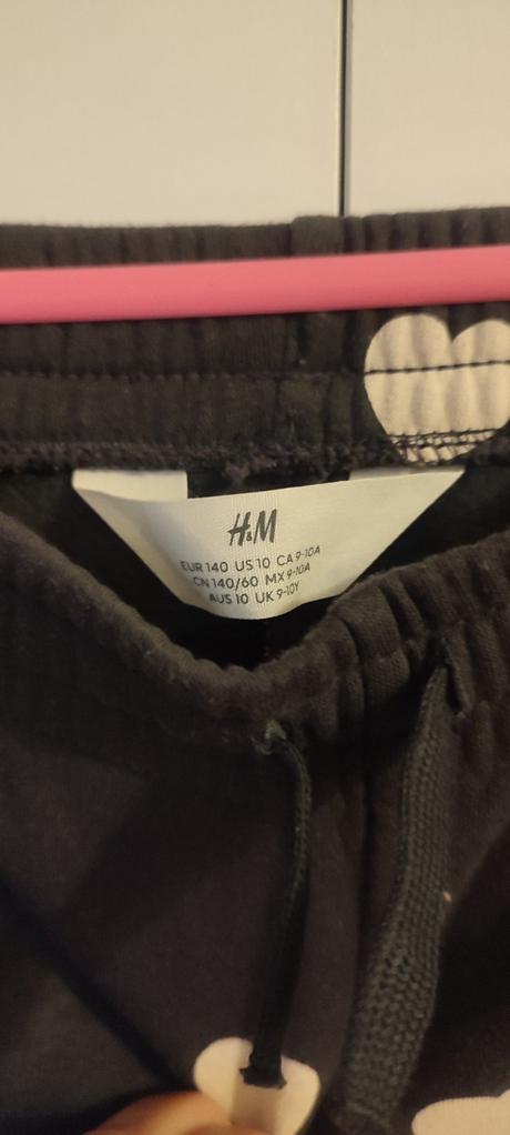 Tepláky, h&m,140