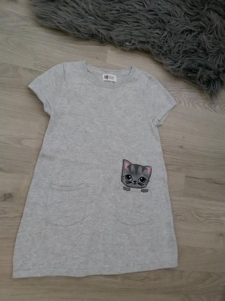 Dievčenské šaty 98/104, h&m,98