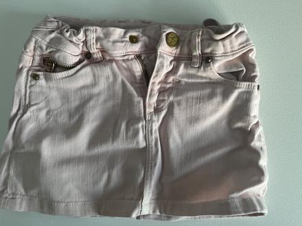 Riflová sukňa, zara,104