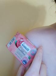 Tuhé telové maslo Balea Rosy Pomegranate