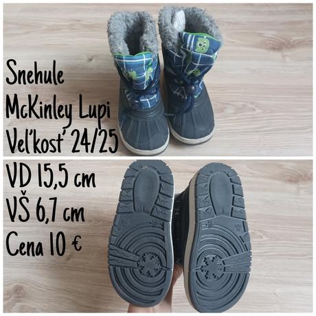Snehule mckinley lupi 24/25, mckinley,24