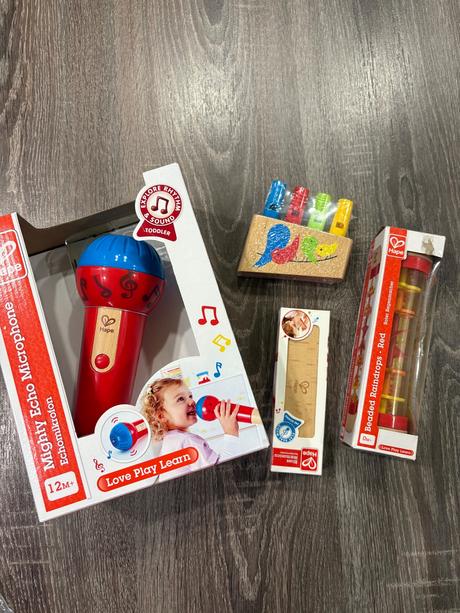 Hape - hudobne hracky pre najmensie deticky,