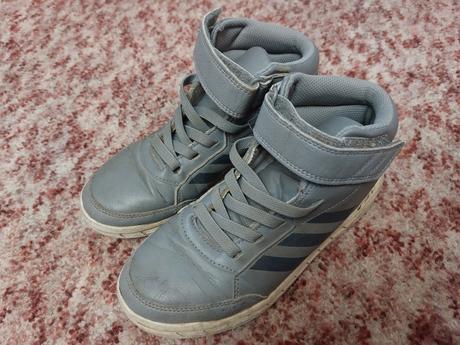 Sivé členkové tenisky adidas, adidas,35