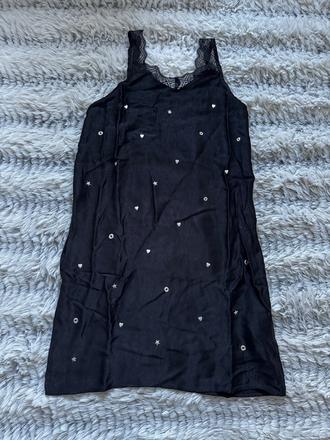 Dievčenské saténové šaty 164, reserved,164