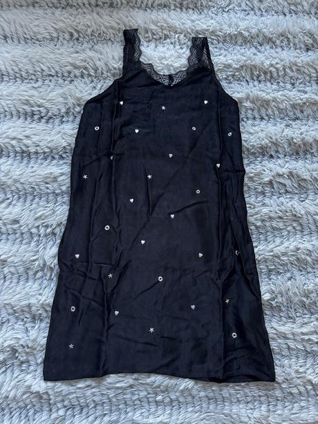 Dievčenské saténové šaty 164, reserved,164