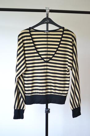 Čierno-zlatý pulóver m, m