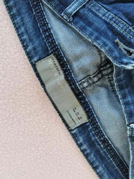 Zara basic jeansy, zara,m