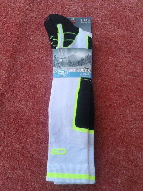 Cb sport lyžiarske ponožky 2 páry veľkosť 44-46, 44 / 46