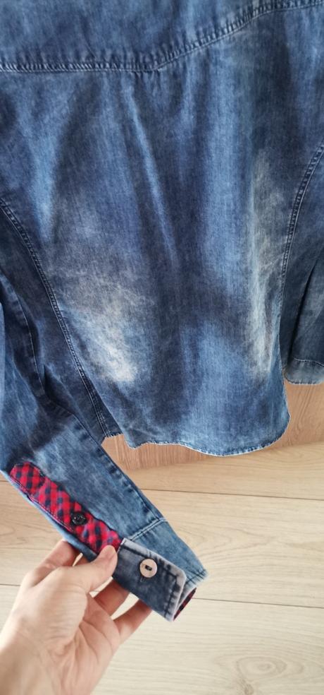 Džínsová košielka l, l