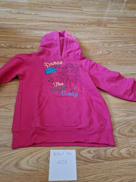 Ružová mikina 140, 140
