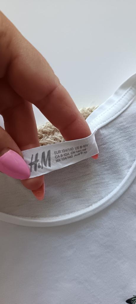 Tričko s mačiatkami, h&m,140