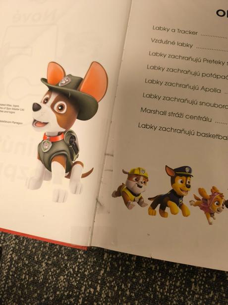 Nové 5 minútové rozprávky paw patrol, 