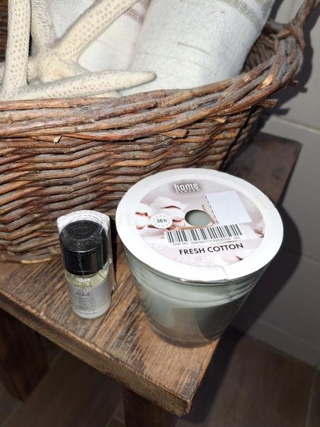 Vonny aroma olej fresh cotton + sviečka 30h fresh,