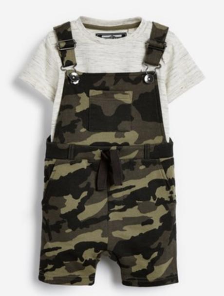 Teplákové maskáčové tepláky na traky od next, next,116 / 122