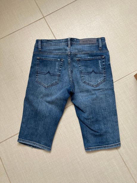 Chlapčenské letné slim riflové kraťasy, 158