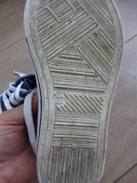 Detské plátené tenisky zn. f&f v27, f&f,27