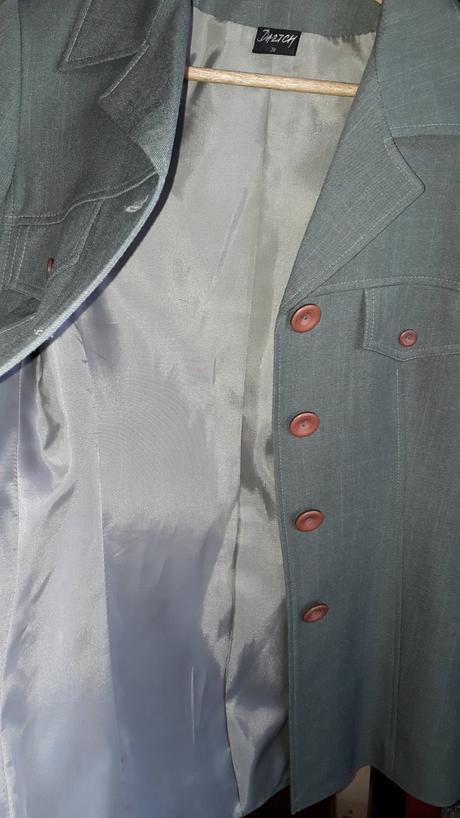 Petrolejové sako - m, 38